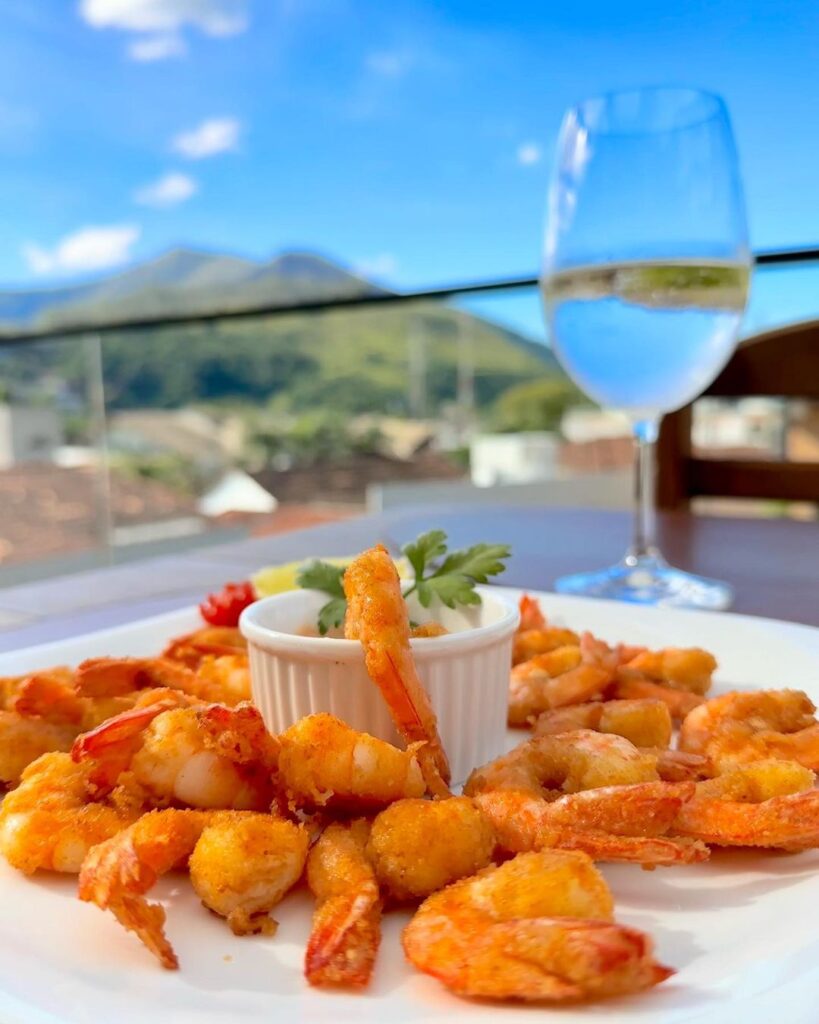 camarão em Penca - Restaurante