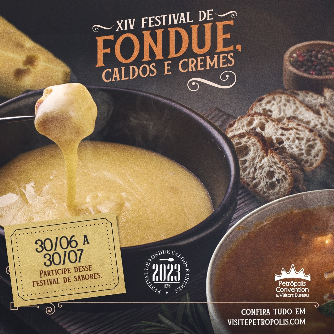 XIV Festival de Fondue, Caldos e Cremes de Petrópolis